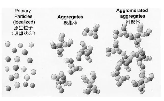 气相法氧化铝附聚体结构.png
